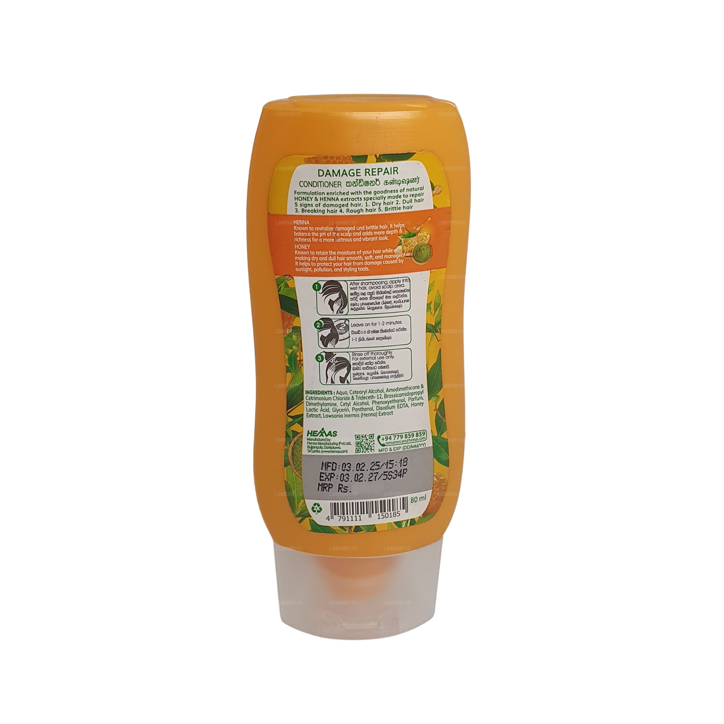 Kondicionér na opravu poškození Kumarika (80ml)