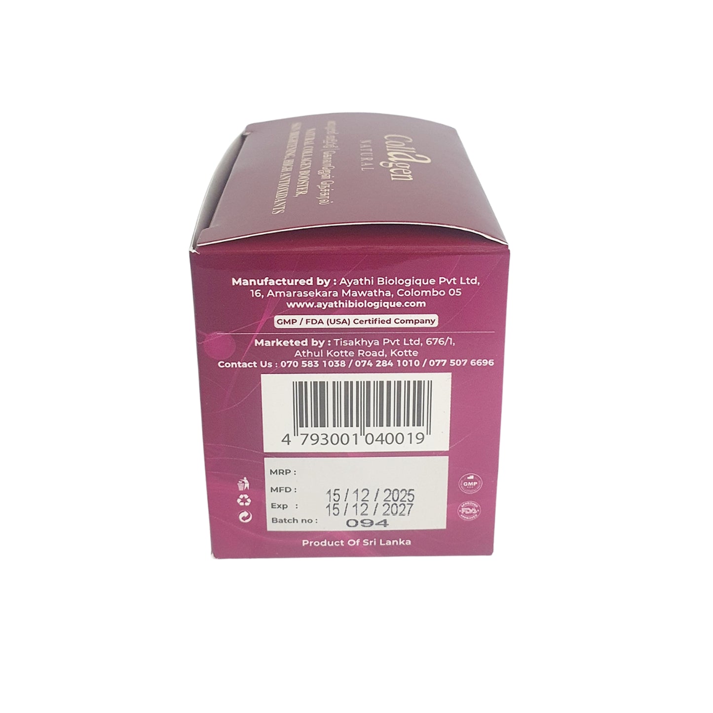 Clif Collagen Natural (60 Capsules)