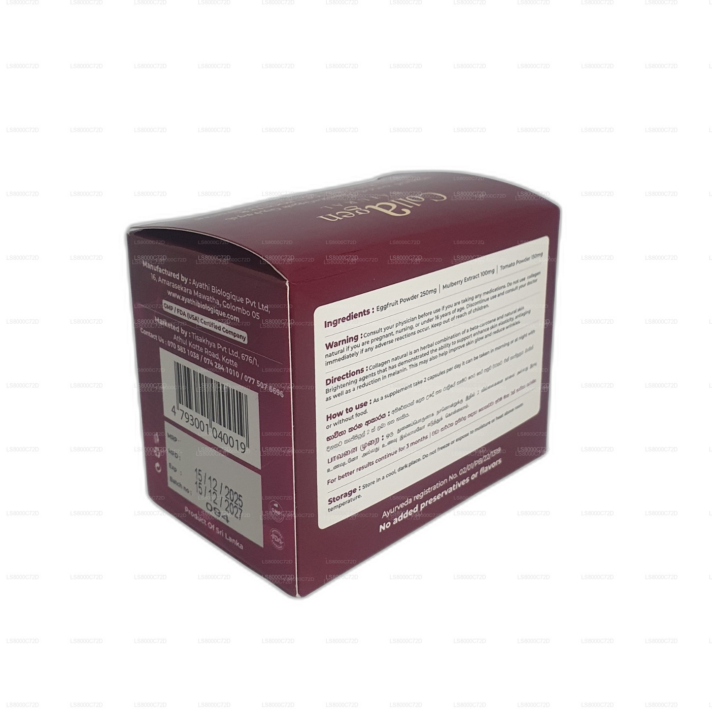 Clif Collagen Natural (60 kapslí)
