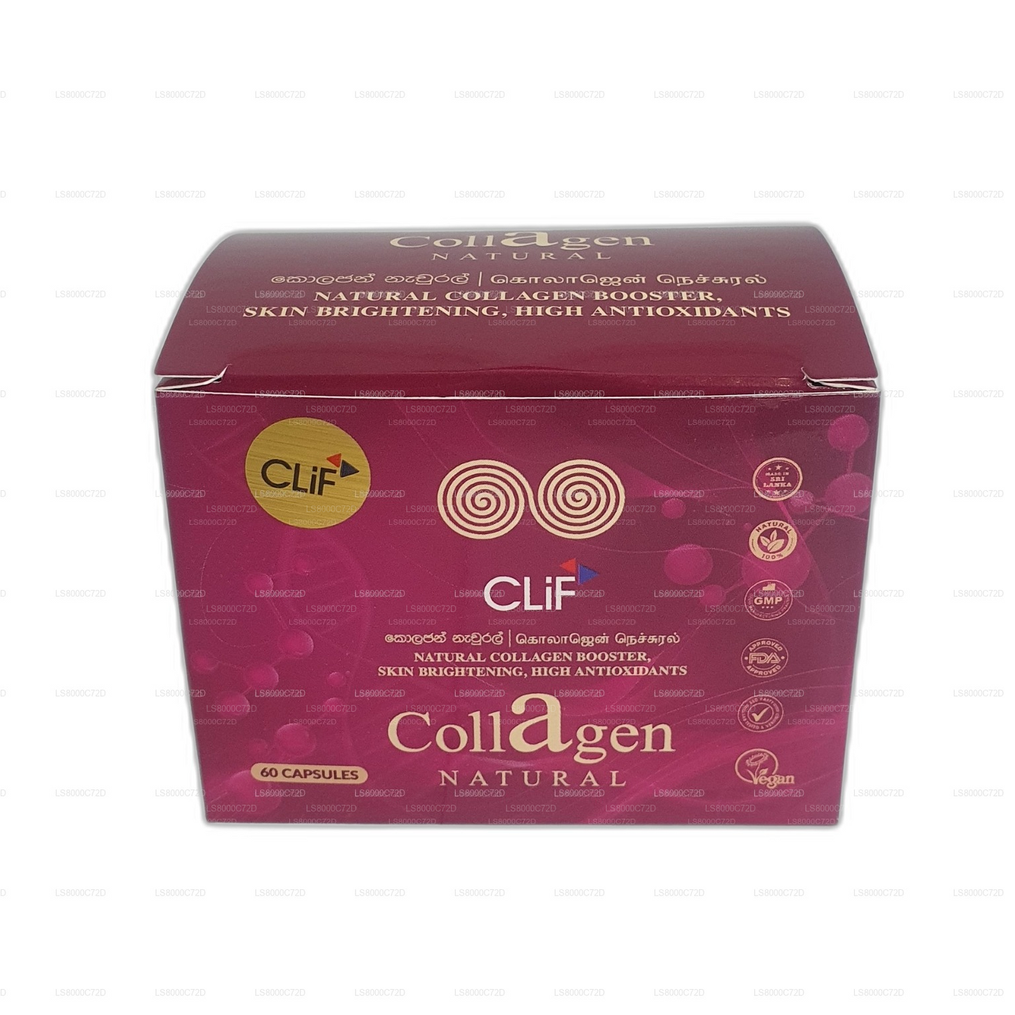 Clif Collagen Natural (60 kapslí)