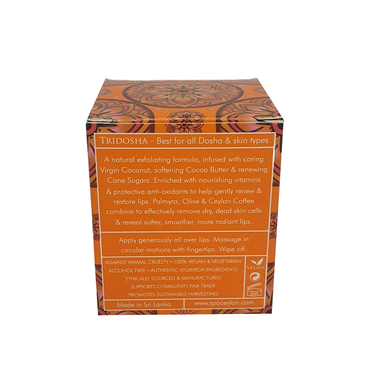 Spa Ceylon Ceylon Coffee With Cocoa - Lip Care Scrub (25g)