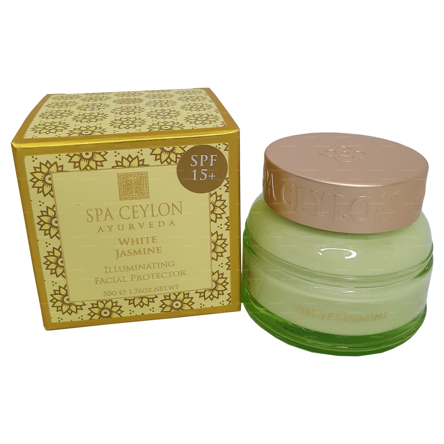 Spa Ceylon White Jasmine osvětlující pleťový chránič (50g)