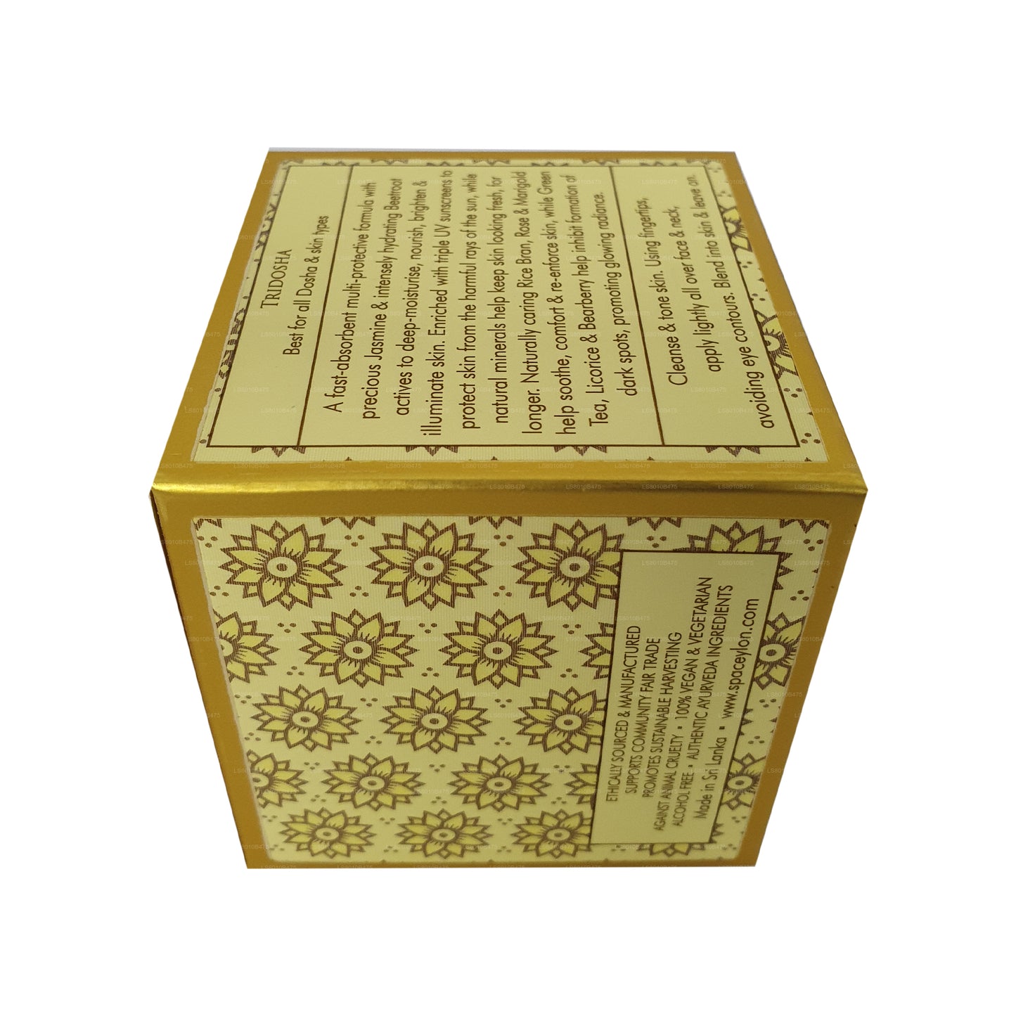 Spa Ceylon White Jasmine osvětlující pleťový chránič (50g)