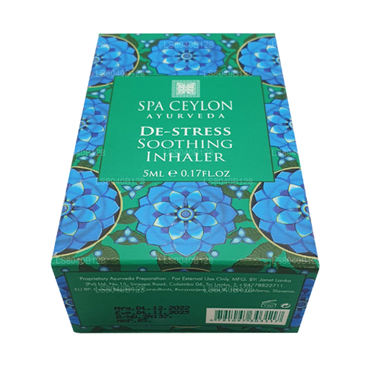 Spa Ceylon De-Stress zklidňující inhalátor (5 ml)