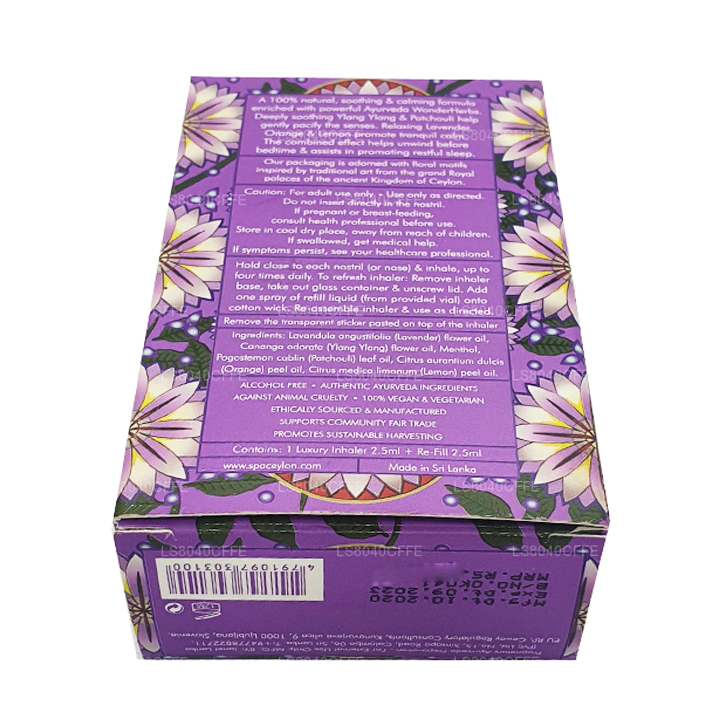 Spa Ceylon zklidňující inhalátor spánku (5 ml)