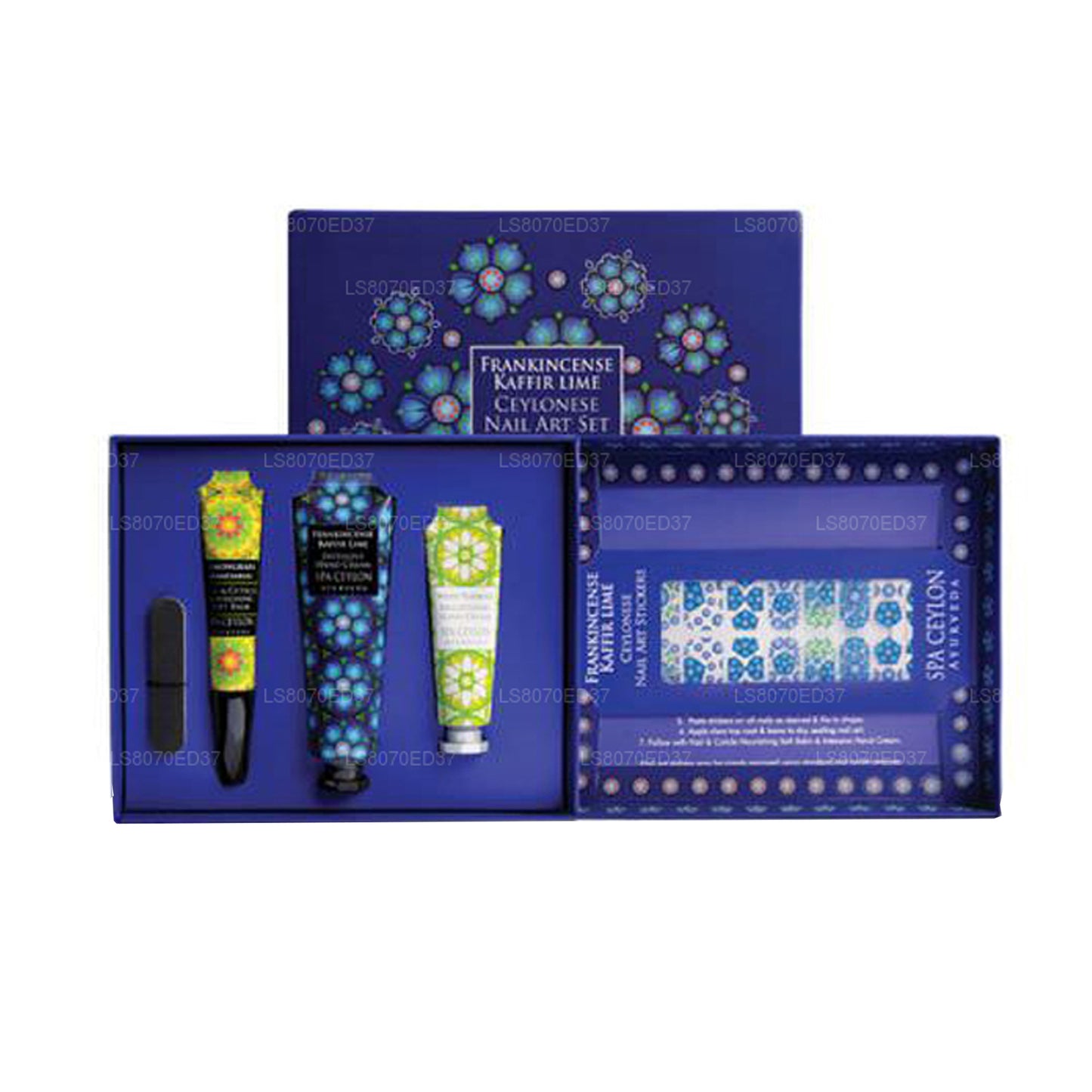 Spa Ceylon Frankincense Kay Lime - Ceylonese Nail Art Set