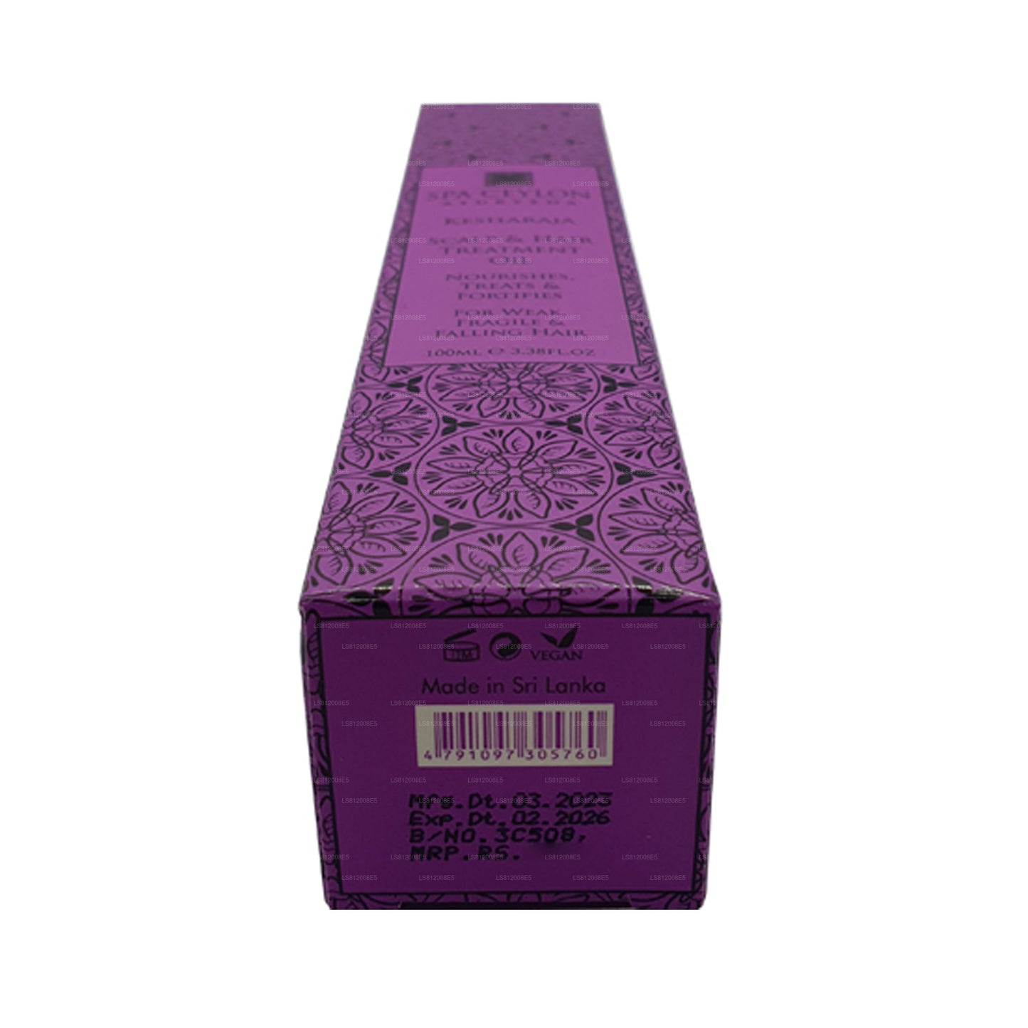 Spa Ceylon Kesharaja Olej na ošetření pokožky hlavy a vlasů (100 ml)