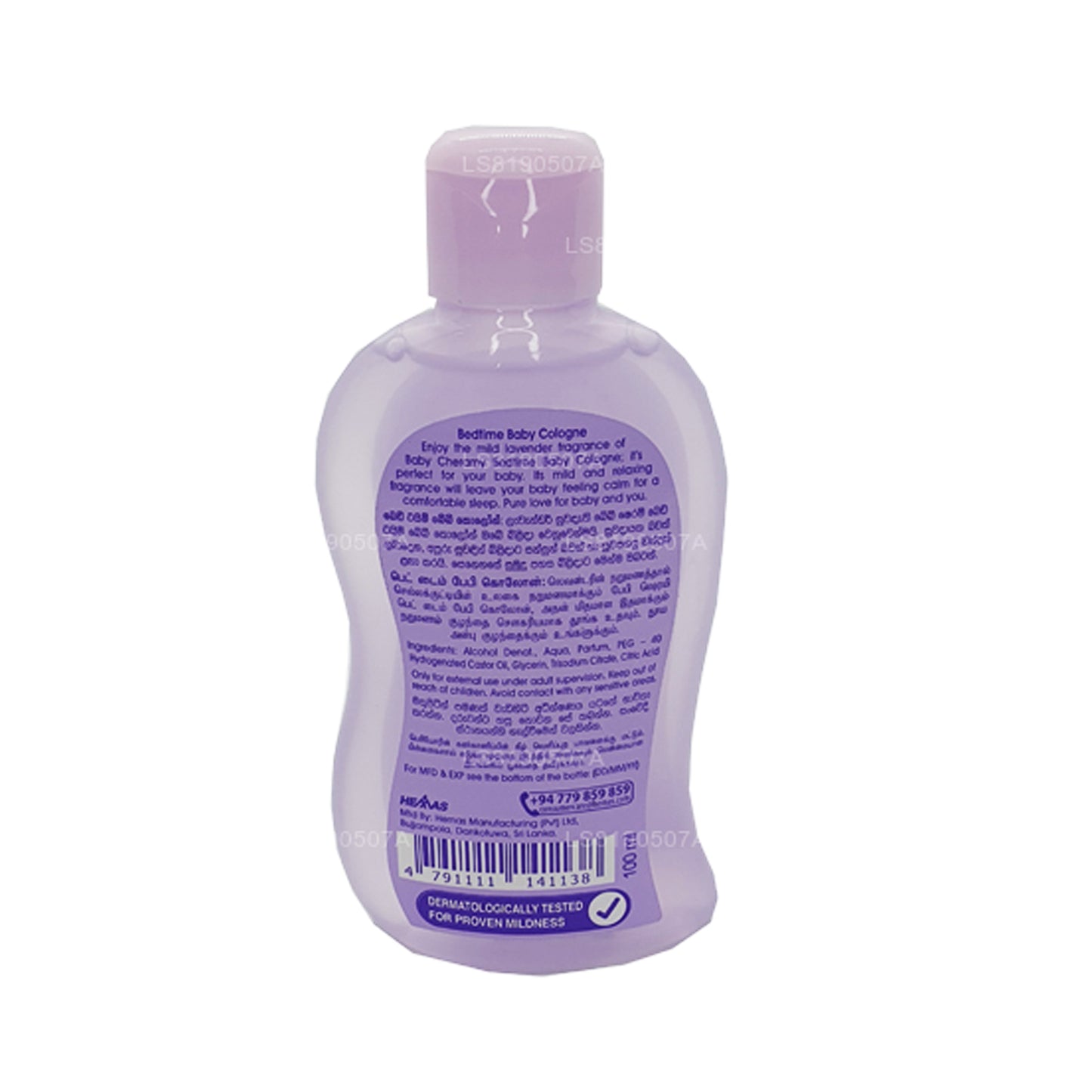 Baby Cheramy Bed Time Dětská kolínská uklidňující vůně (100ml)