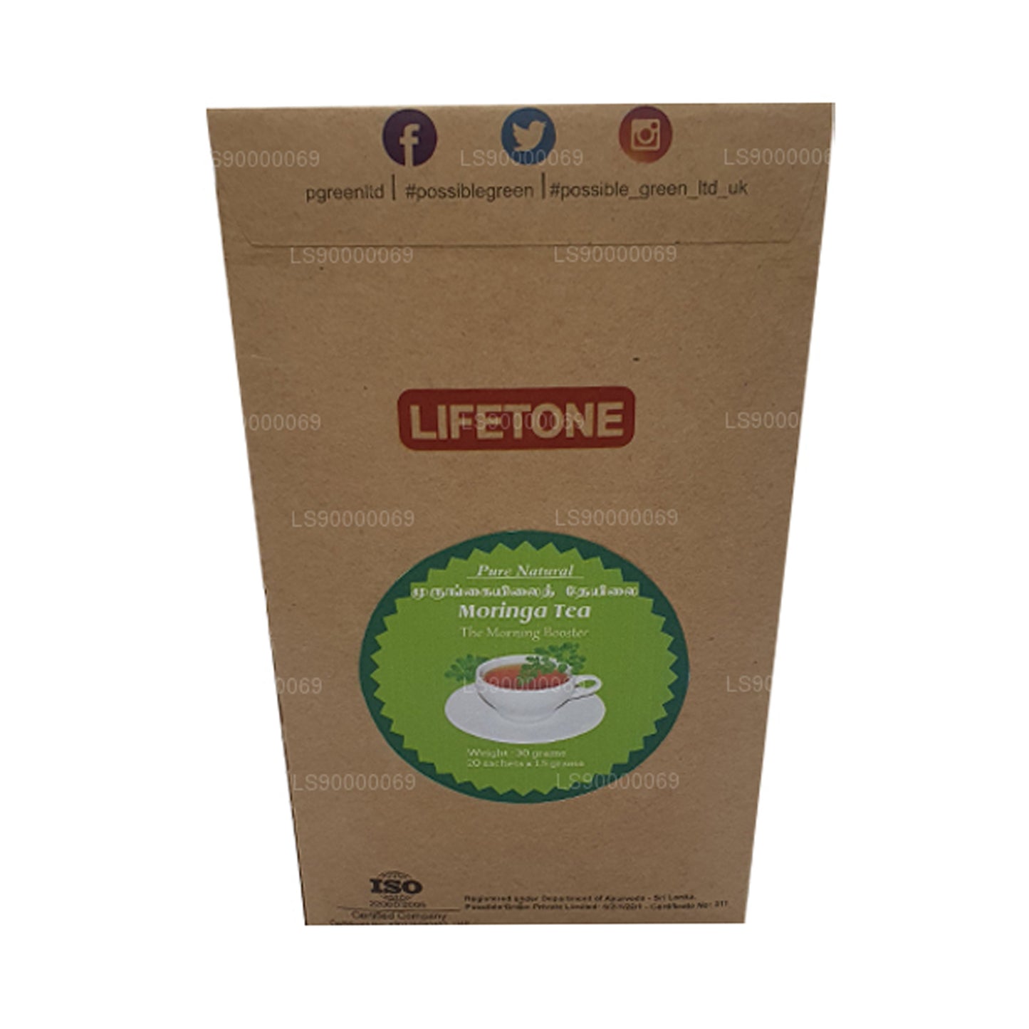 Lifetone Moringa Leaf Tea (40g)