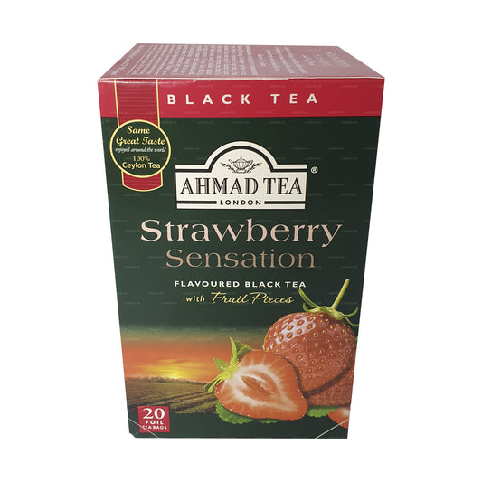 Ahmad Tea Strawberry Tea (40g) 20 Foil Tea Bags