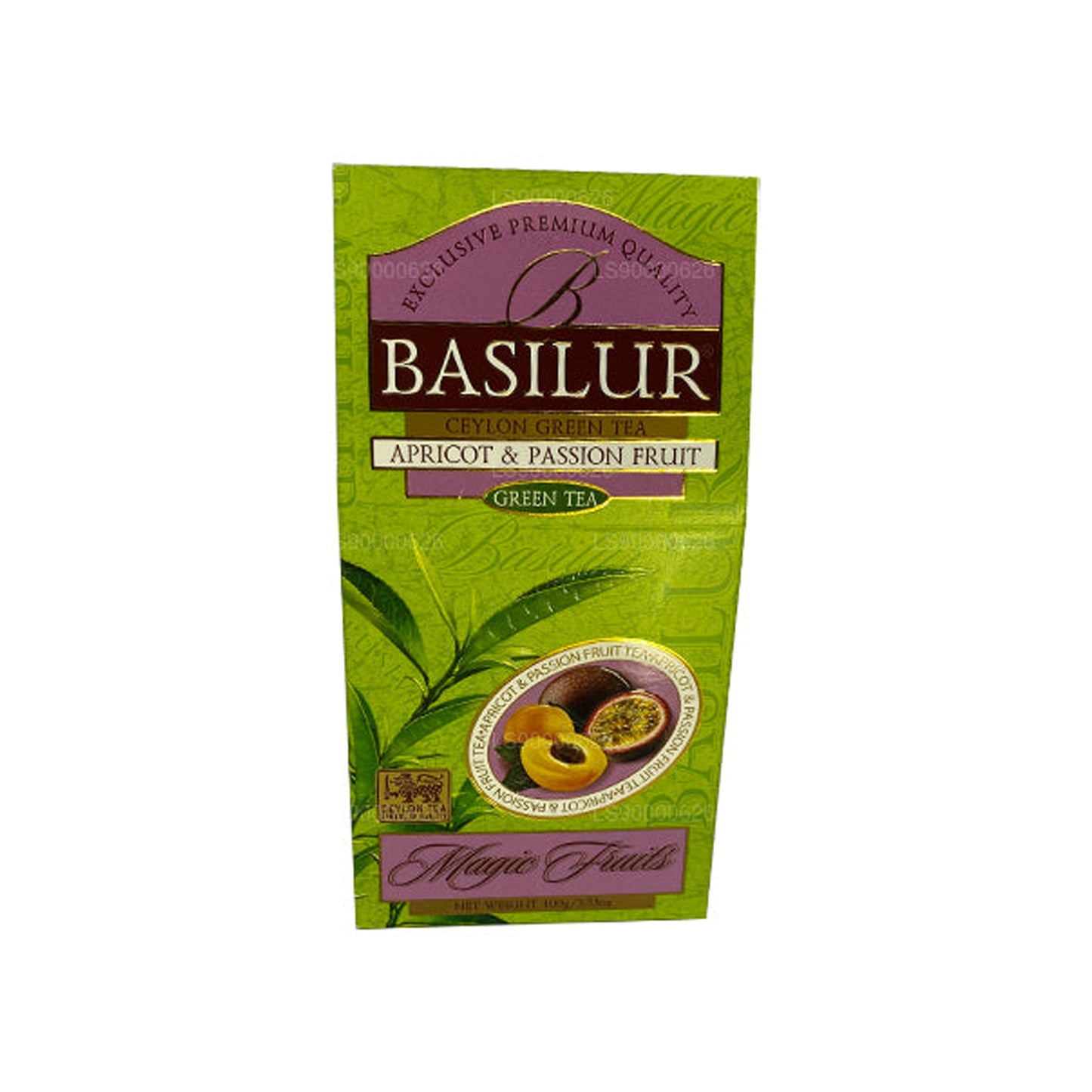 Basilur Magic Fruit  Apricot & Passion Fruit Green Tea (100g)