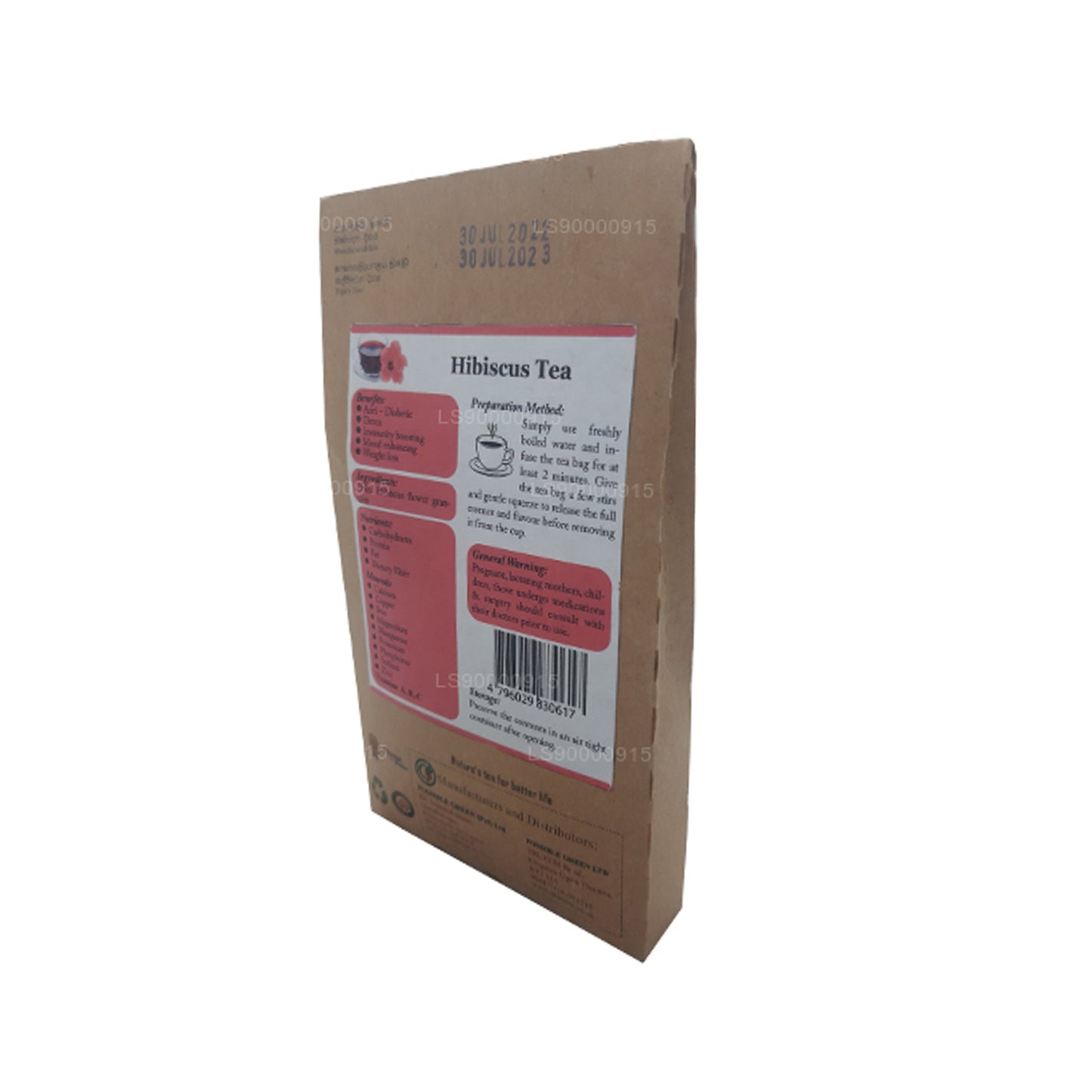 Lifetone Hibiscus Flower Tea (30g)