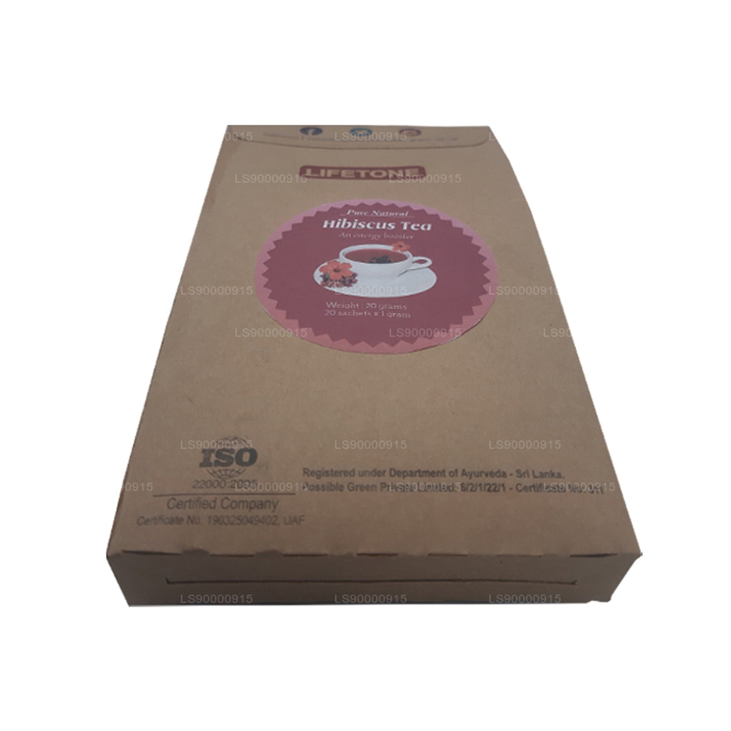 Lifetone Hibiscus Flower Tea (30g)