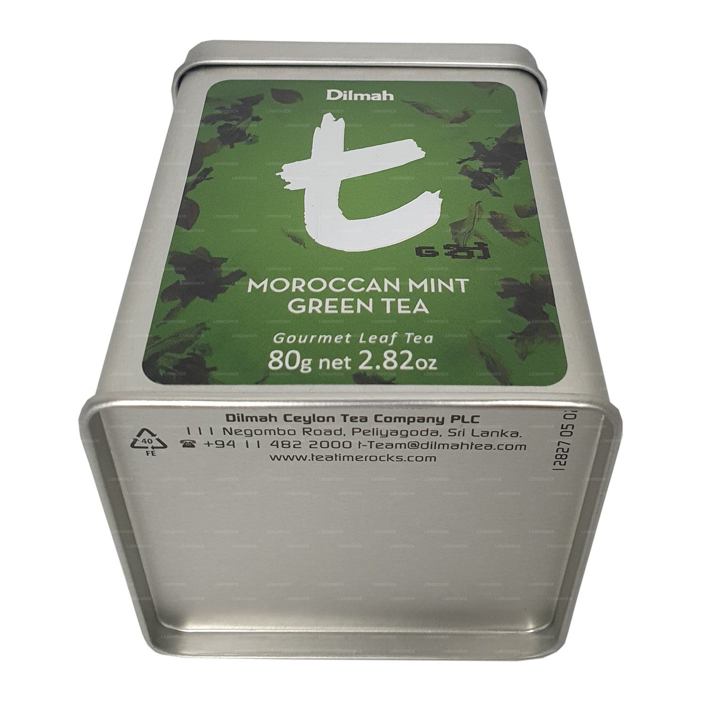 Dilmah t-series Moroccan Mint Green Tea (80g)