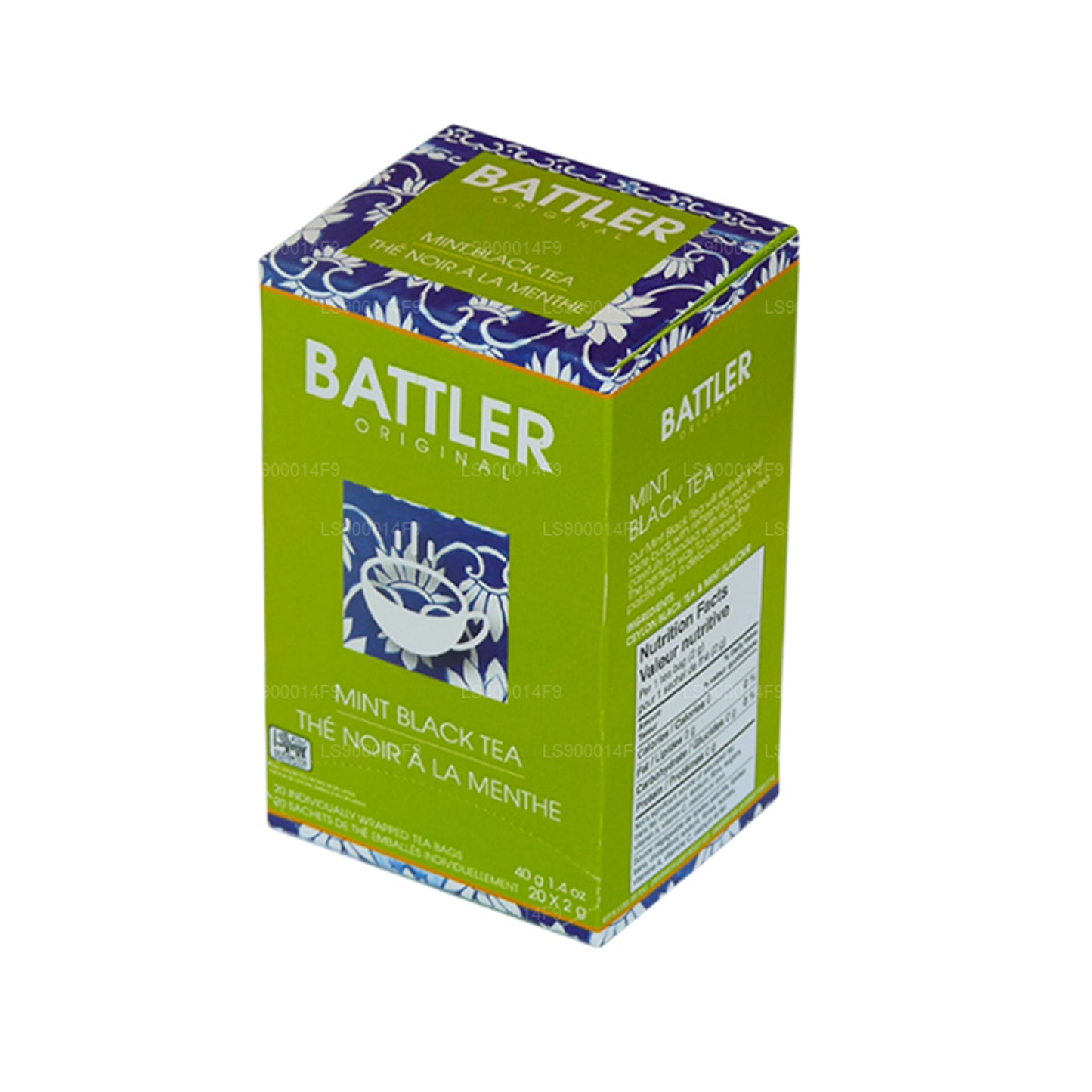 Battler Original Mint černý čaj (40g) 20 čajových sáčků