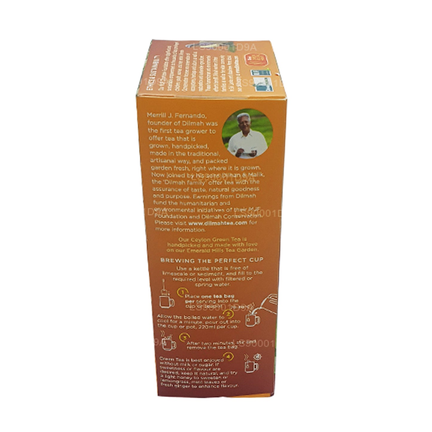 Dilmah Ceylon marocký mátový zelený čaj (40g) 20 čajových sáčků