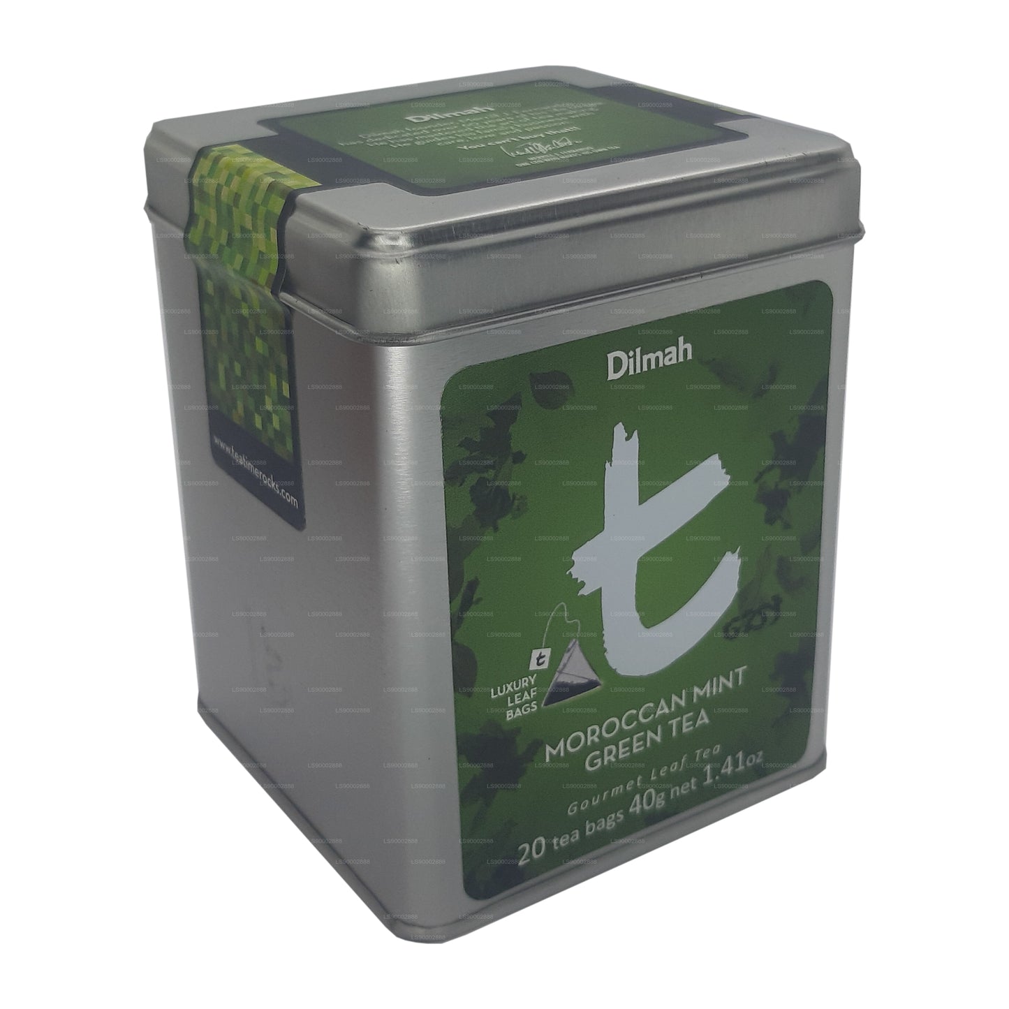Dilmah t-Series Moroccan Mint Green Tea (40g) 20 bags