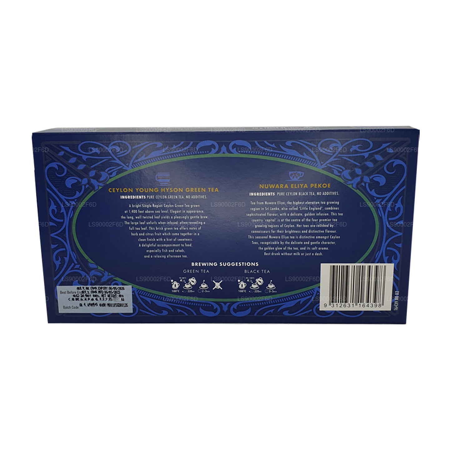 Čajové sáčky Dilmah Gentleman