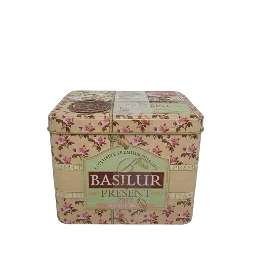 Basilur Dárek „Růžový“ (100g) Caddy