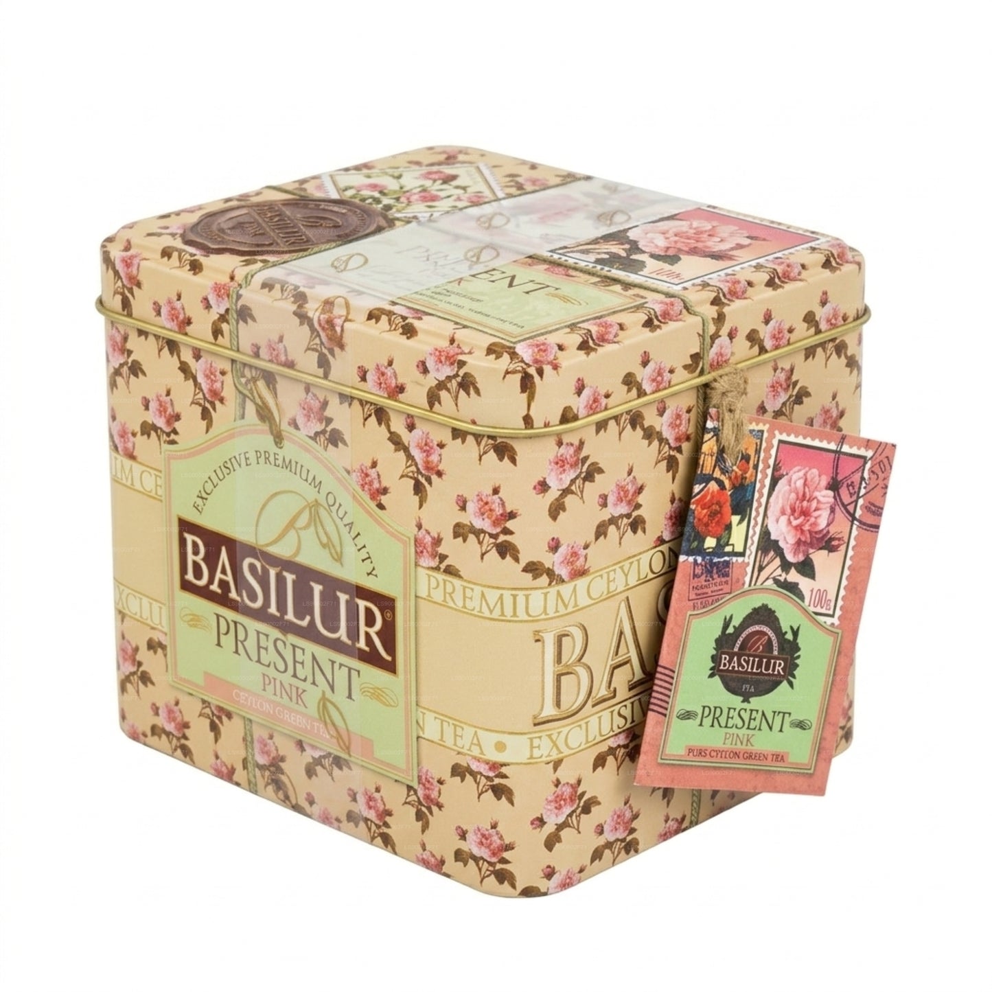 Basilur Dárek „Růžový“ (100g) Caddy