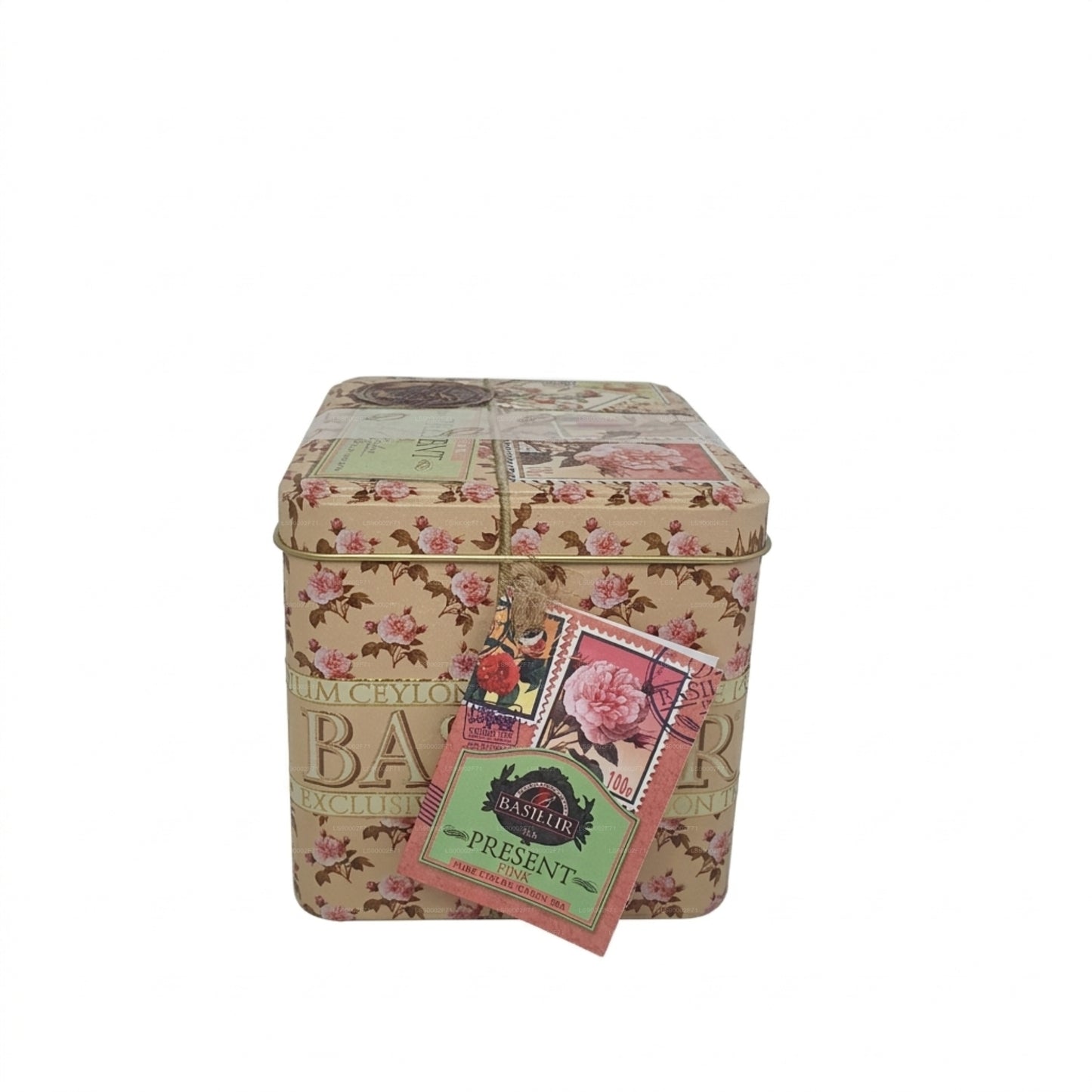 Basilur Dárek „Růžový“ (100g) Caddy