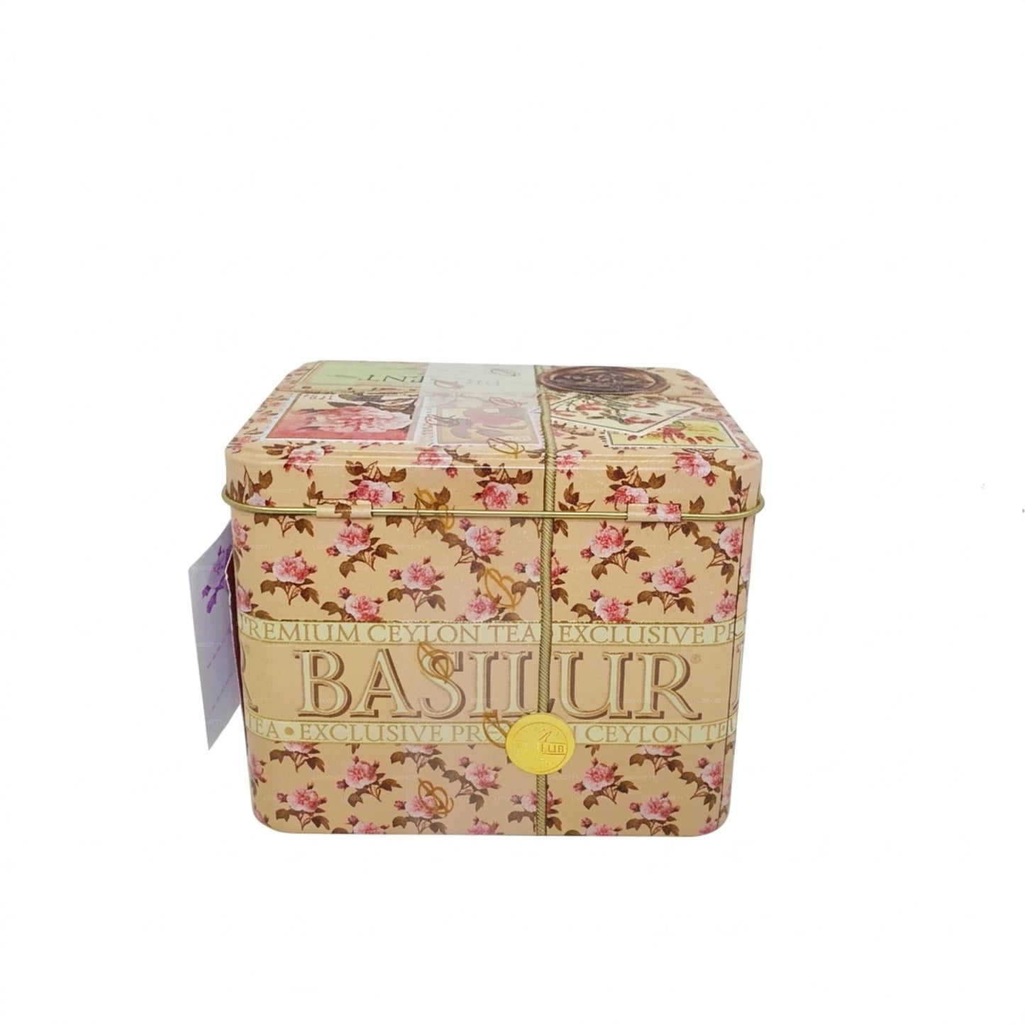 Basilur Dárek „Růžový“ (100g) Caddy