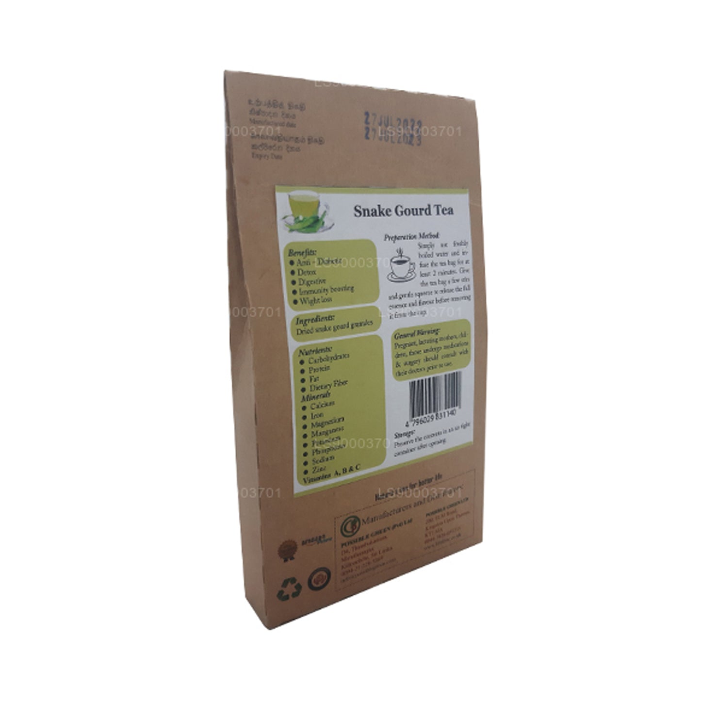 Lifetone Snake gourd tea (40g)