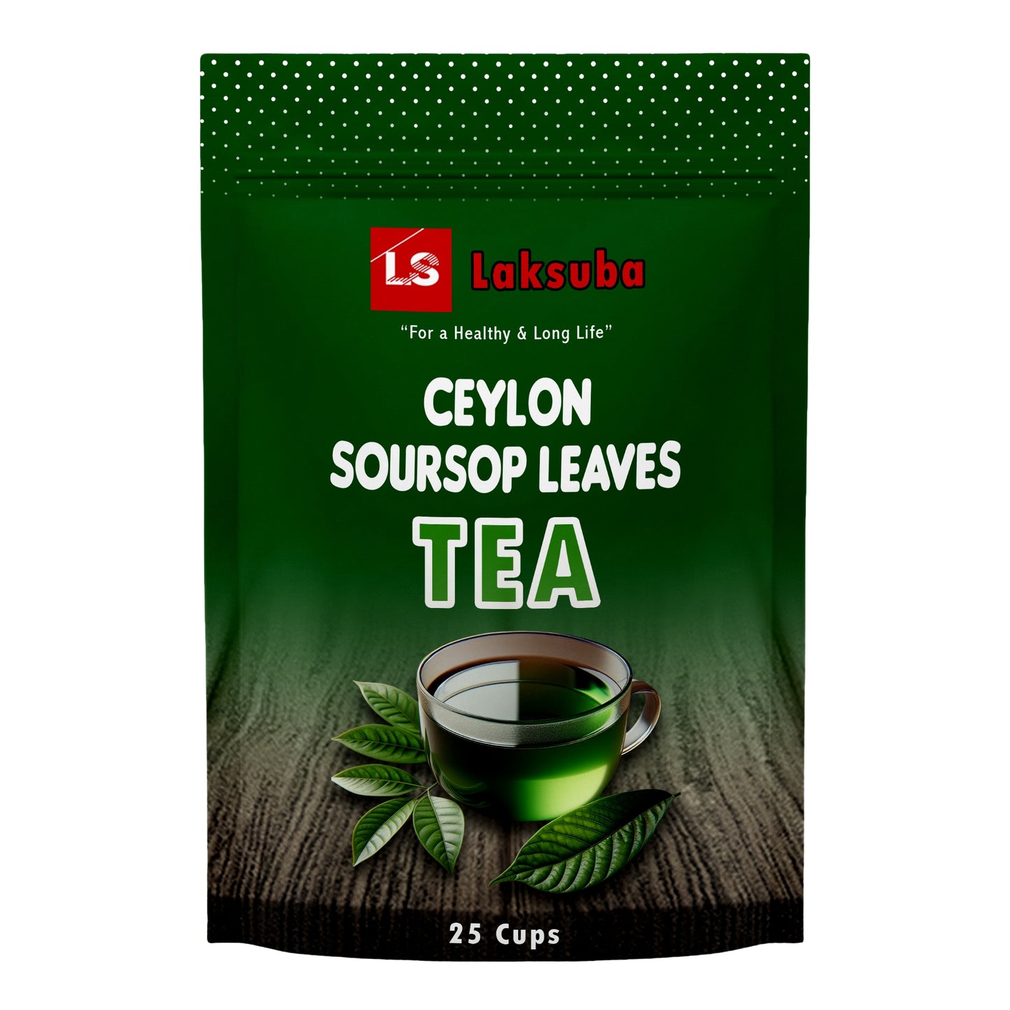 Laksuba Ceylon Soursop Leaves Tea (37,5 g) 25 čajových sáčků