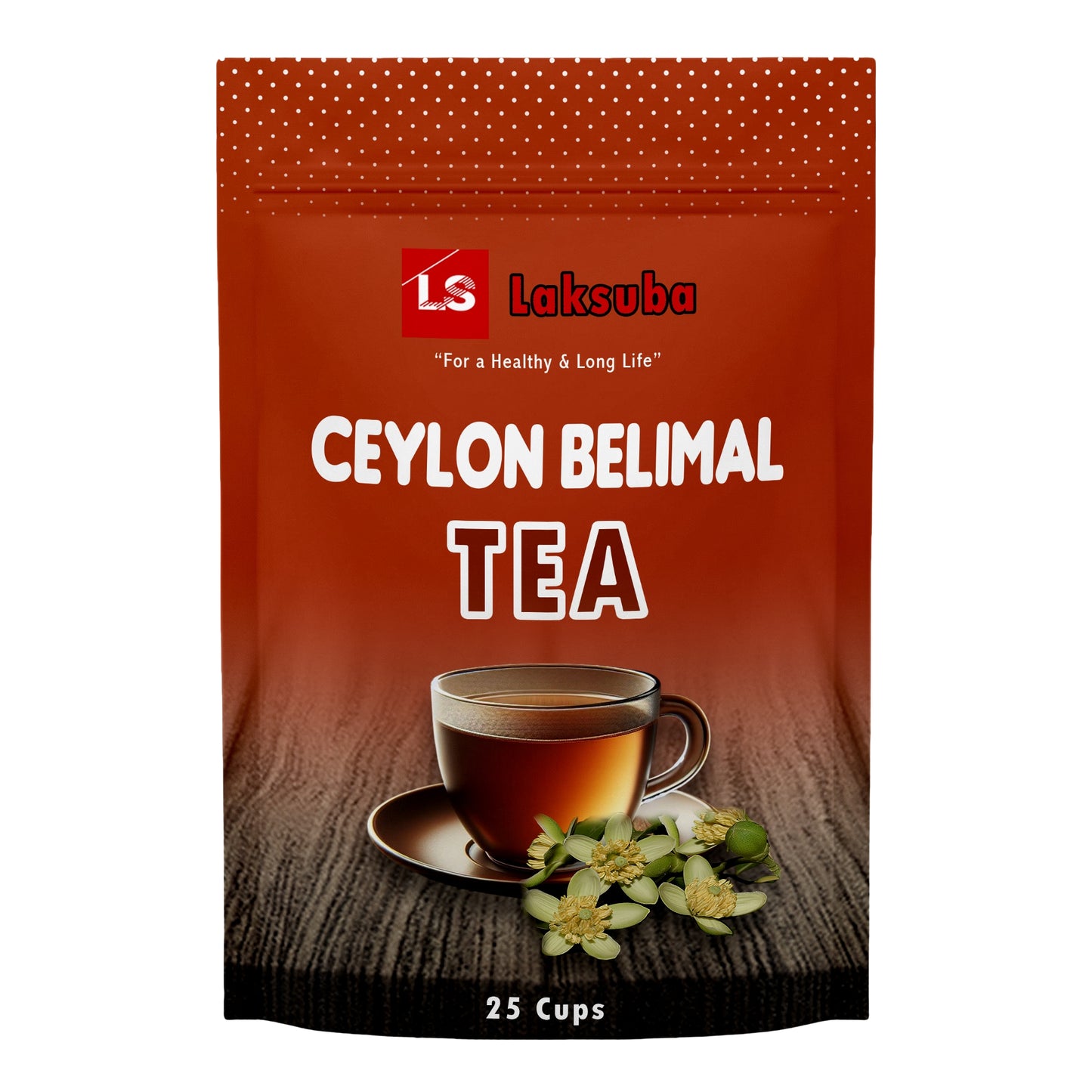 Čaj Laksuba Ceylon Belimal (37,5 g) 25 čajových sáčků