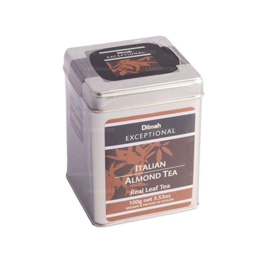 Dilmah Výjimečný italský mandlový čaj (100g) Plechový Caddy