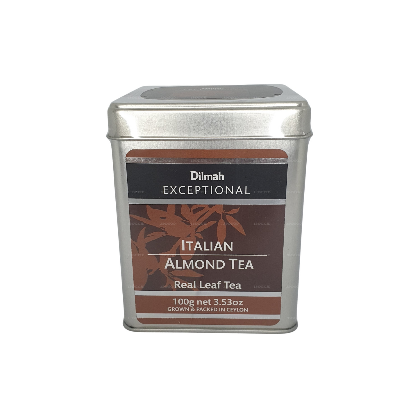 Dilmah Výjimečný italský mandlový čaj (100g) Plechový Caddy
