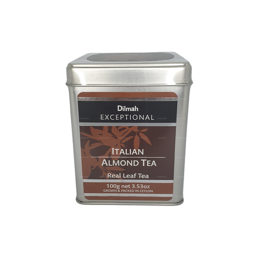 Dilmah Výjimečný italský mandlový čaj (100g) Plechový Caddy