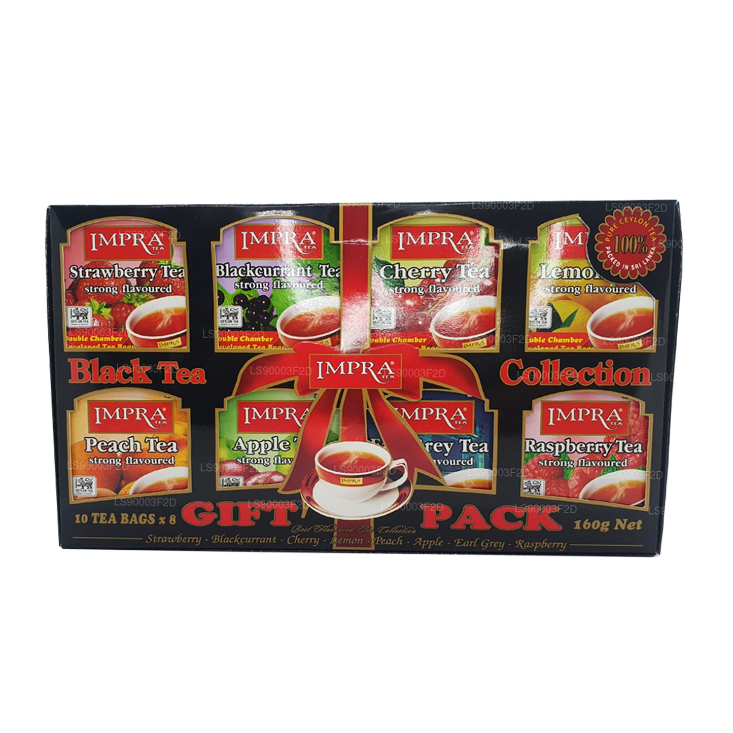 Impra 8 Flavours Kolekce černého čaje (160g)