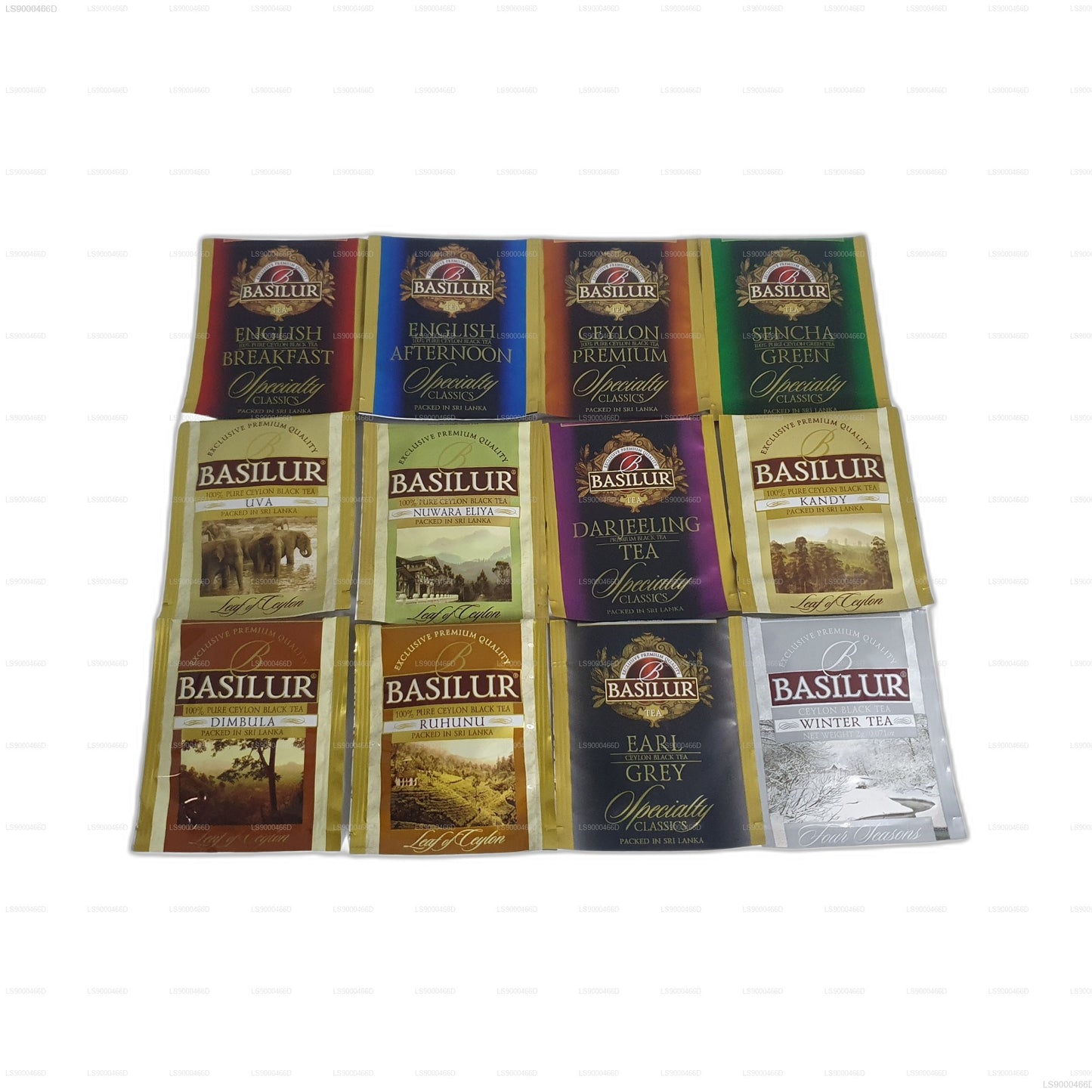Dárková sada Basilur Executive Gifts Assorted Gifts (235 g) 120 čajových sáčků
