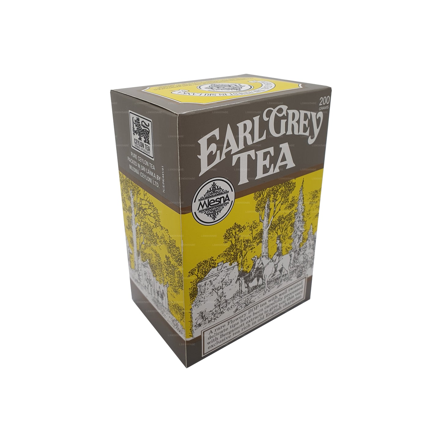 Mlesna Earl Grey sypaný listový čaj