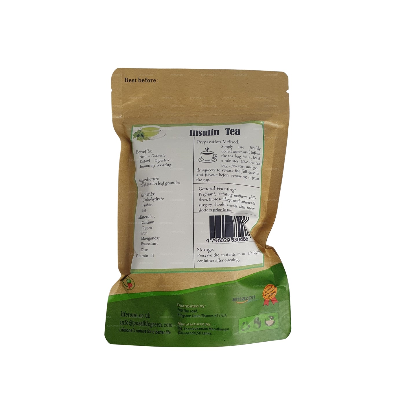 Lifetone Insulin Tea (30g)