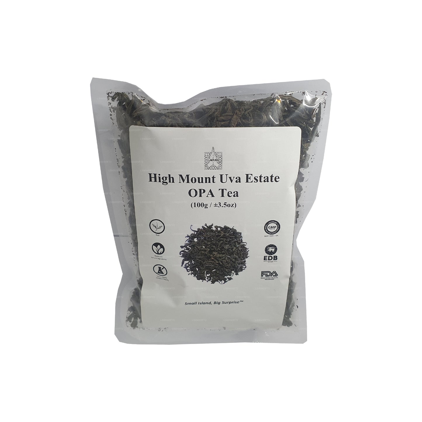 Lakpura® Uva High Mount Uva Estate OPA Tea (100g)