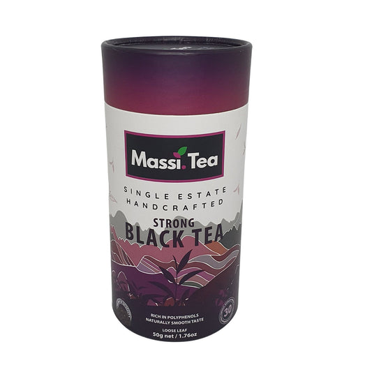 Massi Tea Single Estate Ručně vyráběný silný černý čaj (50g)