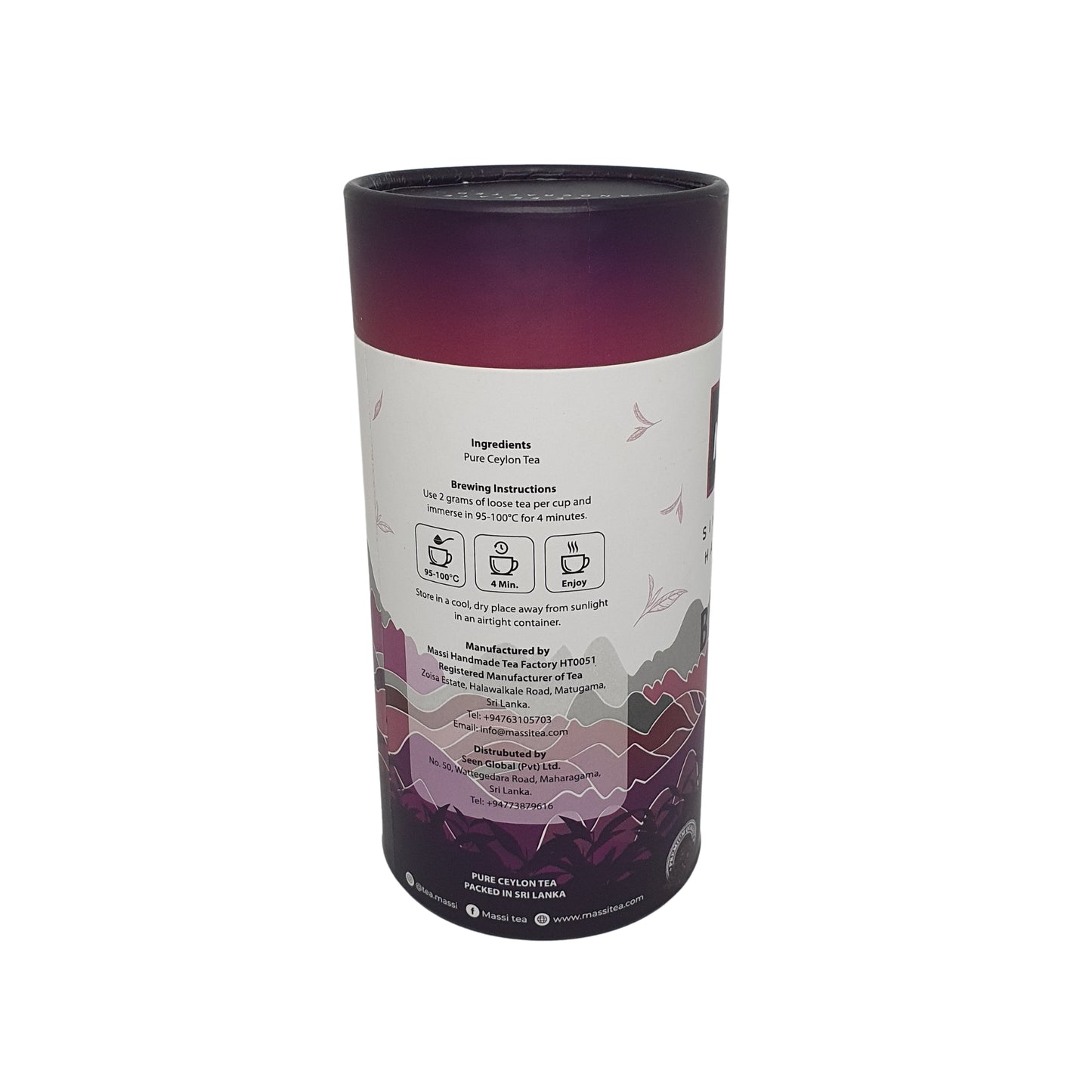 Massi Čaj Single Estate Ručně Vyrobené Silný Černý Čaj (50g)