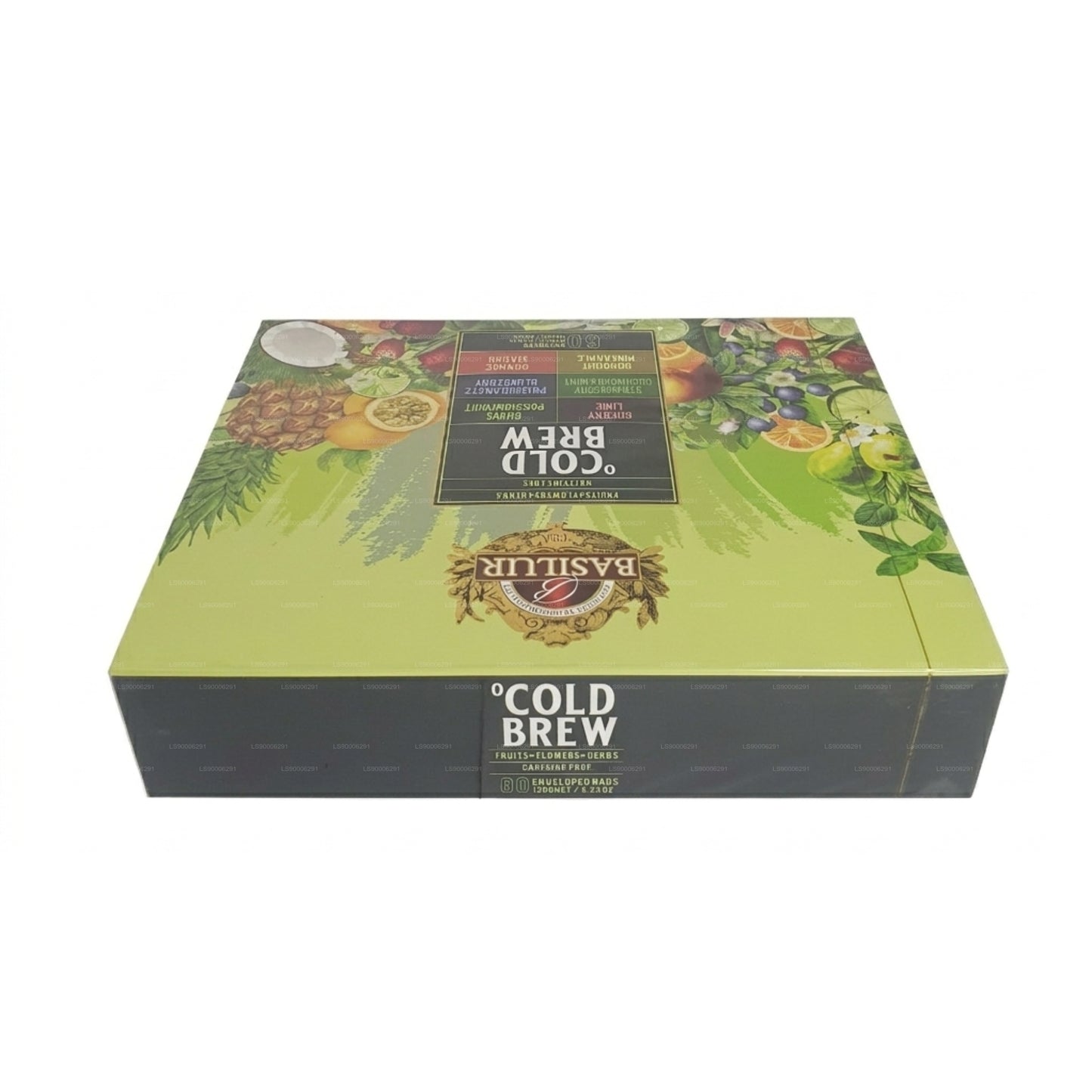 Basilur Cold Brew Assorted  6 Flavours (120g) 60 Enveloped Tea Bags