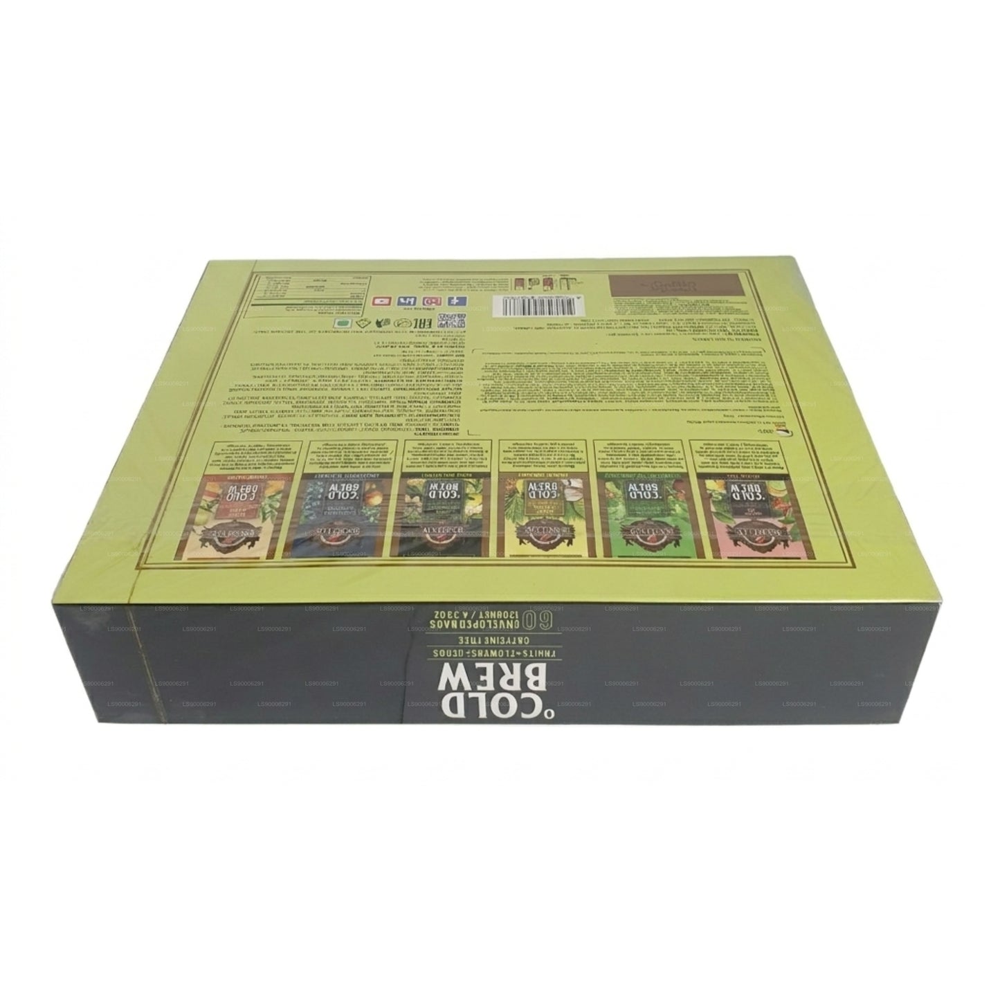Basilur Cold Brew Assorted  6 Flavours (120g) 60 Enveloped Tea Bags