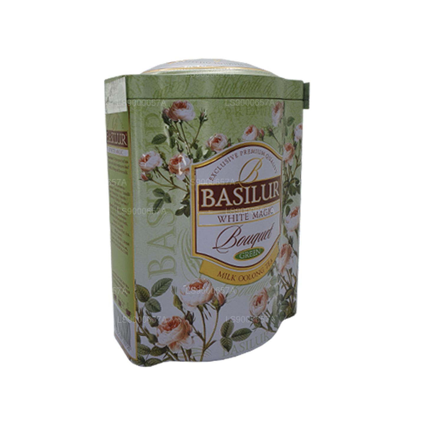 Basilur White Magic Bouquet Green Caddy (100g)