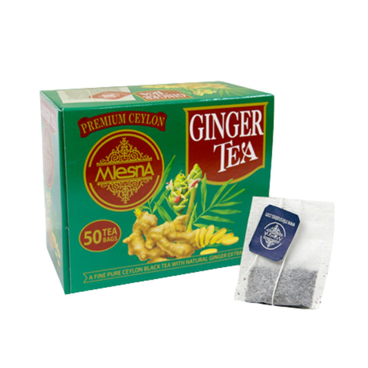 Zázvorový čaj Mlesna (100 g) 50 čajových sáčků