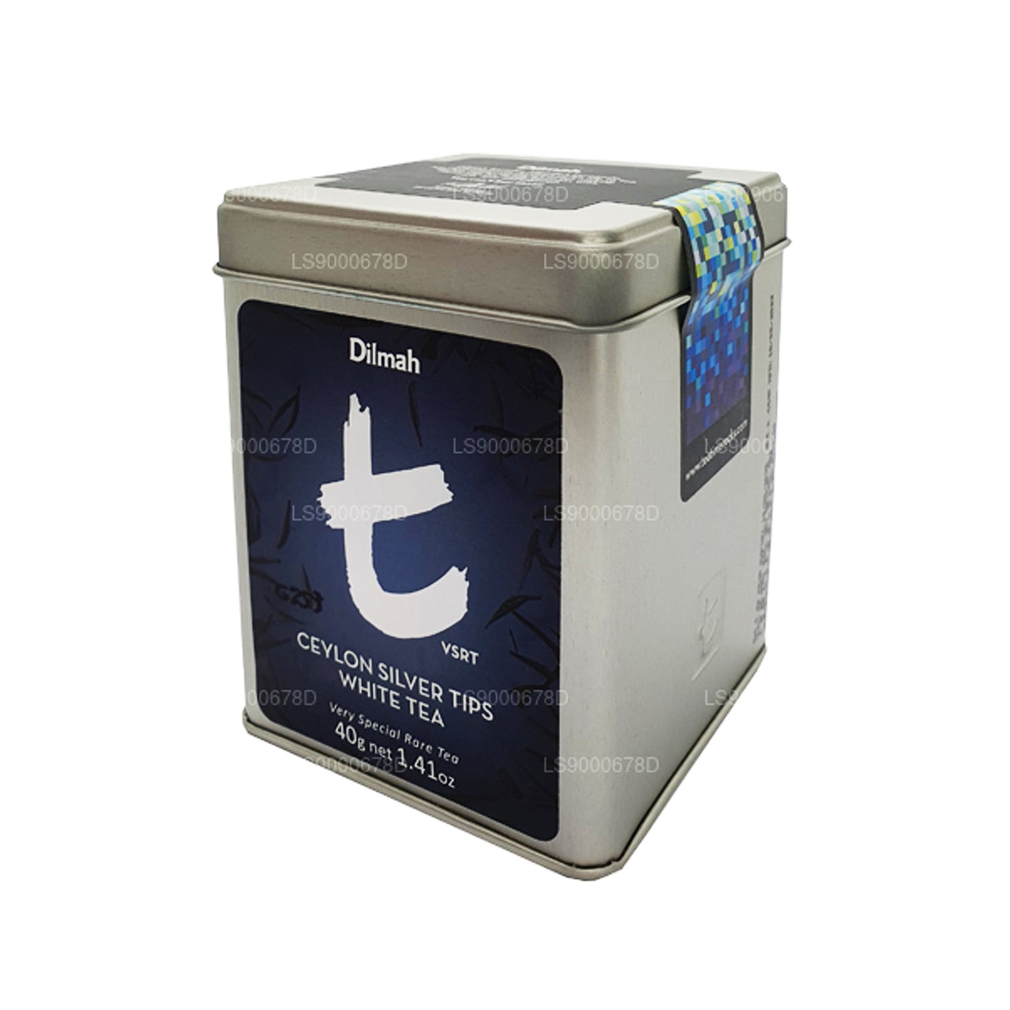 Dilmah t-Series Ceylon Silver Tips White Tea (40g) Caddy