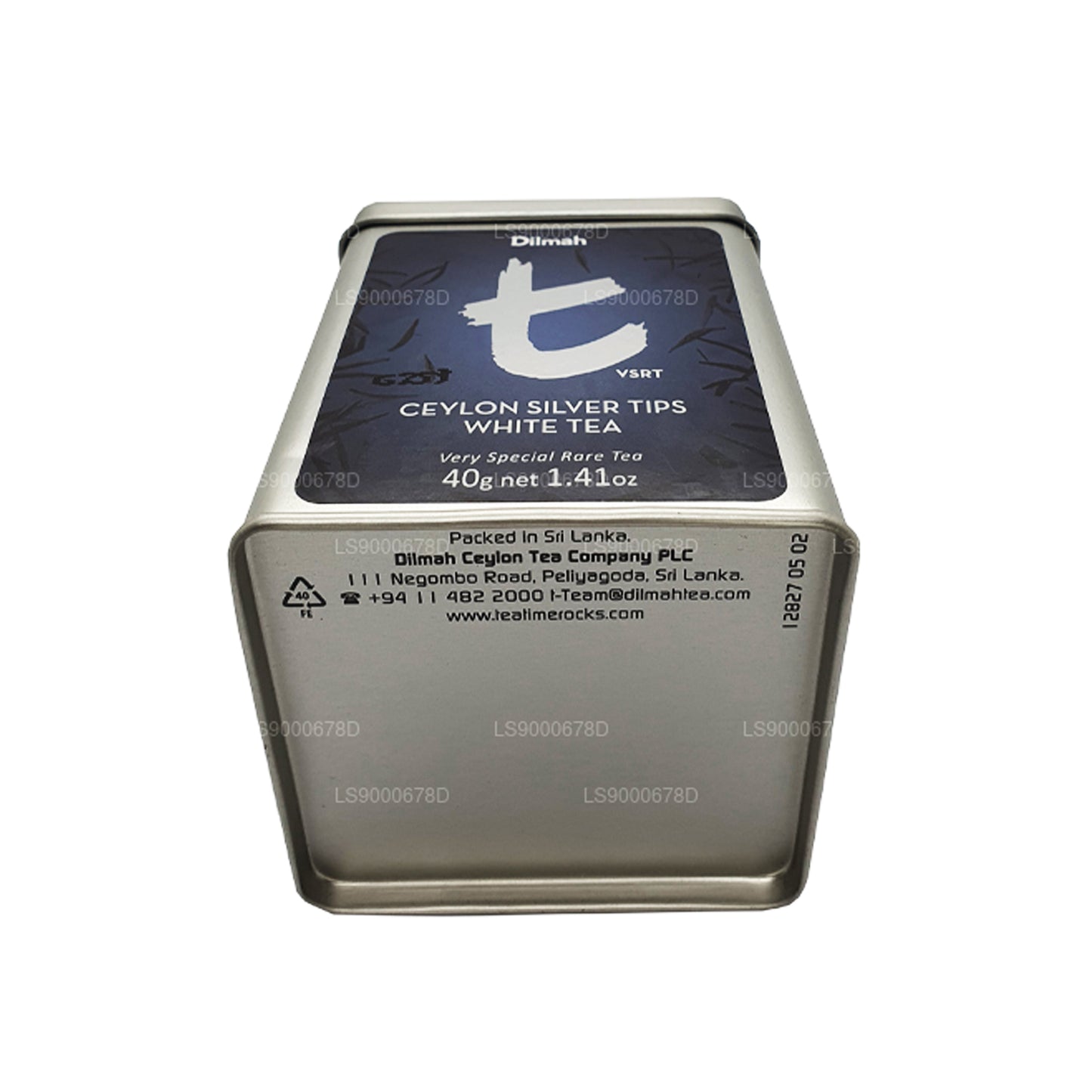 Dilmah t-Series Ceylon Silver Tips White Tea (40g) Caddy