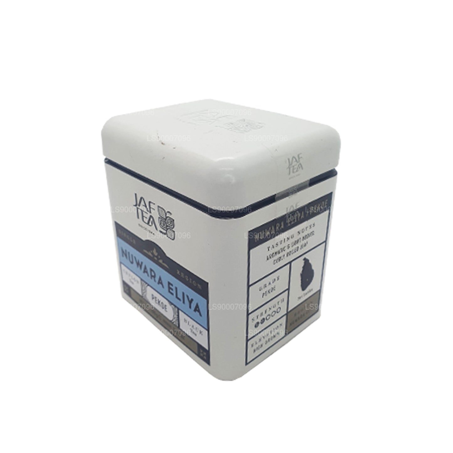 Jaf Tea Single Region Collection Nuwara Eliya PEKOE Caddy (100g)