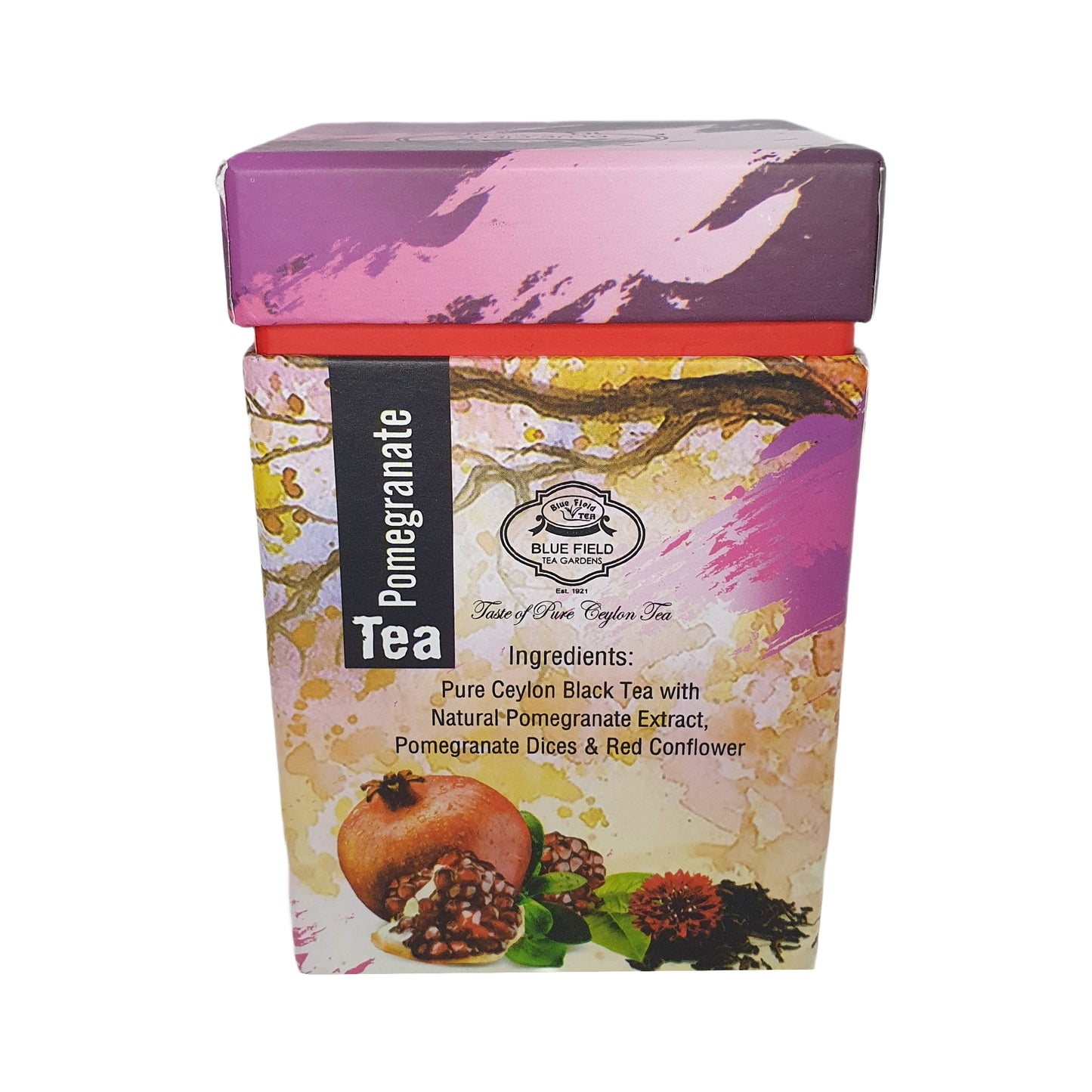 Bluefield Pomegranate Flavoured Tea (100g)