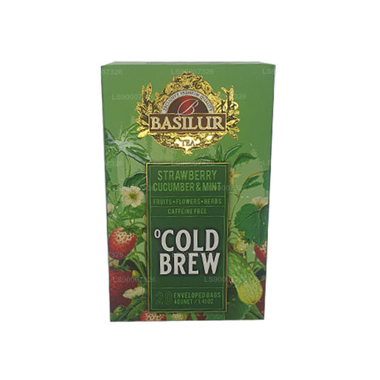 Basilur Cold Brew "Strawberry Cucumber and Mint" (40g) Box
