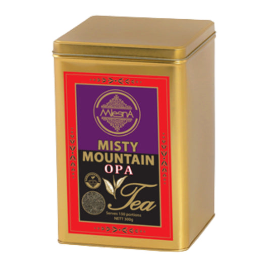 Mlesna Misty Mountain (O.P. A) čaj v kovové krabičce (300 g)
