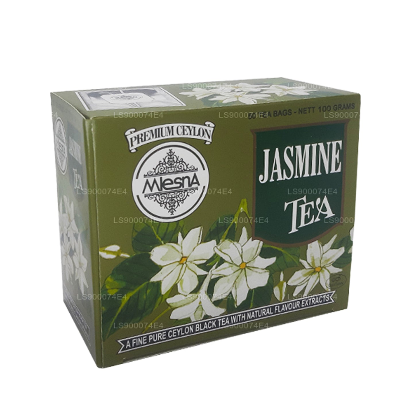 Černý čaj Mlesna Jasmine (100g) 50 čajových sáčků